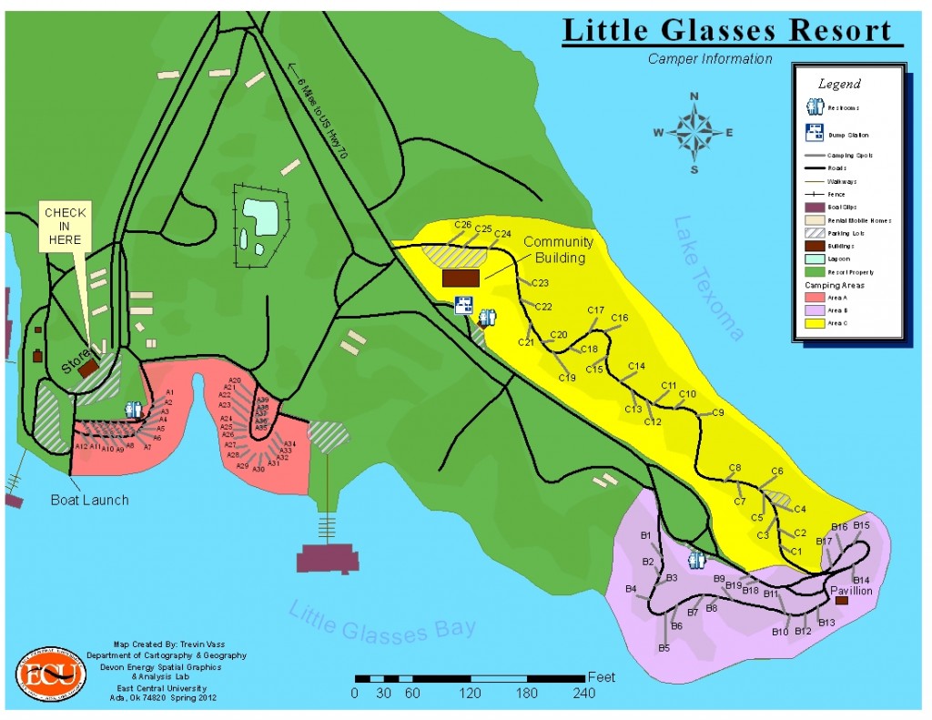 Little Glasses Resort Map